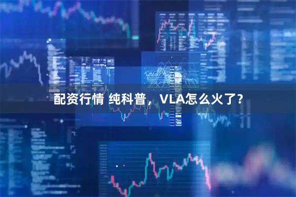 配资行情 纯科普，VLA怎么火了？
